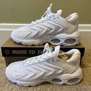 Nike Air Max TW Triple White - Size 9.5